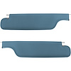 SV69GU11B2-PA 69 F-85/CUT/442 HOLIDAY CPE SUNVISOR 2-PIN BSKTWV MED BLUE - image 1