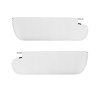 SV70GU02NP1-PA 70 F-85/CUT/442 SPORTS CPE SUNVISOR 1-PIN - NONPERF WHITE - image 1
