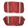 AA63CF00040513 63 SPORT FURY HARDTOP REAR - CRIMSON RED W/ WHITE ACCENT - image 1