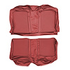 AA64CB00070510 64/65 B CUDA BUCKET FASTBACK REAR -RED - image 1