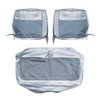 AA64CD4C020399 64 DODGE 440 FRONT BENCH - BLUE CLOTH/METALLIC BLUE - image 1