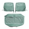 AA64CD4C020499 64 DODGE 440 FRONT BENCH - TURQUOISE CLOTH/TURQUOISE - image 1