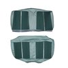 AA64CF00023422 64 FURY 4-DR/WAGON STRAIGHT BENCH - DARK TURQ/MET TURQ - image 1