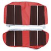 AA64CF00084512 64 FURY 4-DOOR HARDTOP REAR - DARK RED/CRIMSON RED - image 1