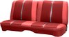 AA64CFC0020907 64 FURY SPLIT BENCH - RED CLOTH/CRIMSON RED - image 1
