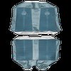 AA64CL00050300 64 DART GT CONVERTIBLE REAR - DK BLUE/MET BLUE W/SLVR TINSEL - image 1
