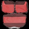 AA64CSC0020581 64 SAVOY FRONT BENCH- RED CLOTH/DARK RED/RED - image 1