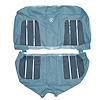 AA64CV00040349 64 VALIANT SIGNET HTP REAR - DK BLUE/MET BLUE W/SLVR TINSEL - image 1