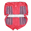 AA64CV00040502 64 VALIANT SIGNET HTP REAR - DK RED/RED W/ SILVER TINSEL - image 1