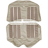 AA64CV00050658 64 VALIANT SIGNET CNV REAR - DK BROWN/FAWN W/ SILVER TINSEL - image 1