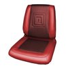 AA65CR00010521 65 SATELLITE BUCKETS - METALLIC MAROON/CRIMSON RED - image 1