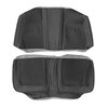 AA65CR00040101 65 SATELLITE HARDTOP REAR- BLK W/ SILVER TINSEL INSERT WELT - image 1