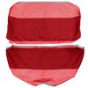 AA65CR1C080894 65 BELVEDERE I SEDAN REAR - RED CLOTH/CRIMSON RED - image 1