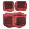 AA65CR20020518 65 BELVEDERE II SPLIT BENCH - METALLIC RED/CRIMSON RED - image 1