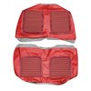 AA65CR20060538 65 BELVEDERE II CONV. REAR - MET RED/CRIMSON RED W/ SLVER - image 1
