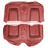 AA65CW00040525 65 COR500 BUCKET HARDTOP REAR -MET RED W/DARK MAROON - image 1