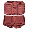 AA66CB00070505 66 BARRACUDA REAR BENCH - CRIMSON RED - image 1