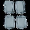 AA66CR00010318 66 SATELLITE BUCKETS - LIGHT METALLIC BLUE - image 1