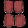 AA66CR00010520 66 SATELLITE BUCKETS - METALLIC RED - image 1