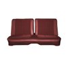 AA66CR2C028729 66 BELVEDERE II SPLIT BENCH - RED CLOTH/METALLIC RED - image 1
