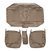 AA67CB00030618 67 BARRCUDA SPLIT BENCH W/CAR LIGHT GOLD - image 1