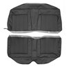 AA67CB00048100 67 BARRACUDA HARDTOP REAR BENCH - BLACK - image 1