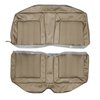 AA67CB00048618 67 BARRACUDA HARDTOP REAR BENCH -LIGHT GOLD - image 1