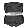 AA67CB00056100 67 BARRACUDA CONVERTIBLE REAR BENCH - BLACK - image 1