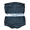AA67CB00056320 67 BARRACUDA CONVERTIBLE REAR BENCH - METALLIC NAVY - image 1