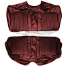 AA67CB00070520 67 BARRACUDA FASTBACK REAR BENCH - METALLIC RED - image 1