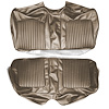 AA67CB00070618 67 BARRACUDA FASTBACK REAR BENCH - LIGHT GOLD - image 1