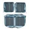 AA67CRBA020327 67 BELVEDERE II SPLIT BENCH - METALLIC NAVY/LT METALLIC BLUE - image 1