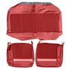 AA67CVC0020976 67 VALIANT 200/SIGNET SPLIT BENCH- RED CLOTH/METALLIC RED - image 1