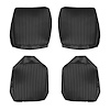 AA67CX00070100 67 CHARGER FASTBACK REAR BUCKETS - BLACK - image 1