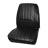 AA68CBD0010100 68 BARRACUDA DLX BUCKETS - BLACK - image 1