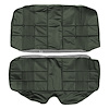 AA68CBD0040430 68 BARRACUDA DLX REAR BENCH - DARK METALLIC GREEN - image 1
