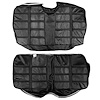 AA68CBD0070100 68 BARRACUDA DLX FASTBACK REAR BENCH - BLACK - image 1
