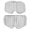 AA68CBD0070202 68 BARRACUDA DLX FASTBACK REAR BENCH - PEARL WHITE - image 1