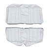 AA68CBS0048202 68 BARRACUDA STANDARD HARDTOP REAR BENCH - PEARL WHITE - image 1