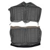 AA68CBS0056100 68 BARRACUDA STANDARD CONV REAR BENCH - BLACK - image 1