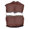 AA68CBS0056526 68 BARRACUDA STANDARD CONV REAR BENCH - METALLIC MAROON - image 1