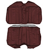 AA68CBS0070526 68 BARRACUDA STANDARD FASTBACK REAR BENCH - METALLIC MAROON - image 1