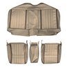 AA68CF00030621 68 FURY III/WAGON SPLIT BENCH- FAWN W/DK FAWN ACCENT - image 1