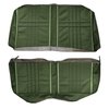 AA68CF00080441 68 FURY III HARDTOP REAR - ANTIQUE GRN/DK GRN W/ LT GREEN - image 1
