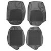AA68CM00010151 68 300/NEWPORT NON-RECLINING BUCKETS - DARK GRAY/BLACK - image 1