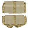 AA68CRP0080233 68 SATELLITE/ROADRUNNER DECOR HTP REAR - PARCHMENT/GOLD - image 1