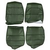 AA68CW00010430 68 CORONET FRONT BUCKETS - DARK METALLIC GREEN - image 1