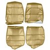 AA68CW00010630 68 CORONET FRONT BUCKETS - GOLD - image 1