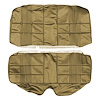 AA68CW00040630 68 CORONET HARDTOP REAR BENCH GOLD - image 1