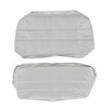 AA68CW00056202 68 CORONET CONV REAR BENCH PEARL WHITE - image 1